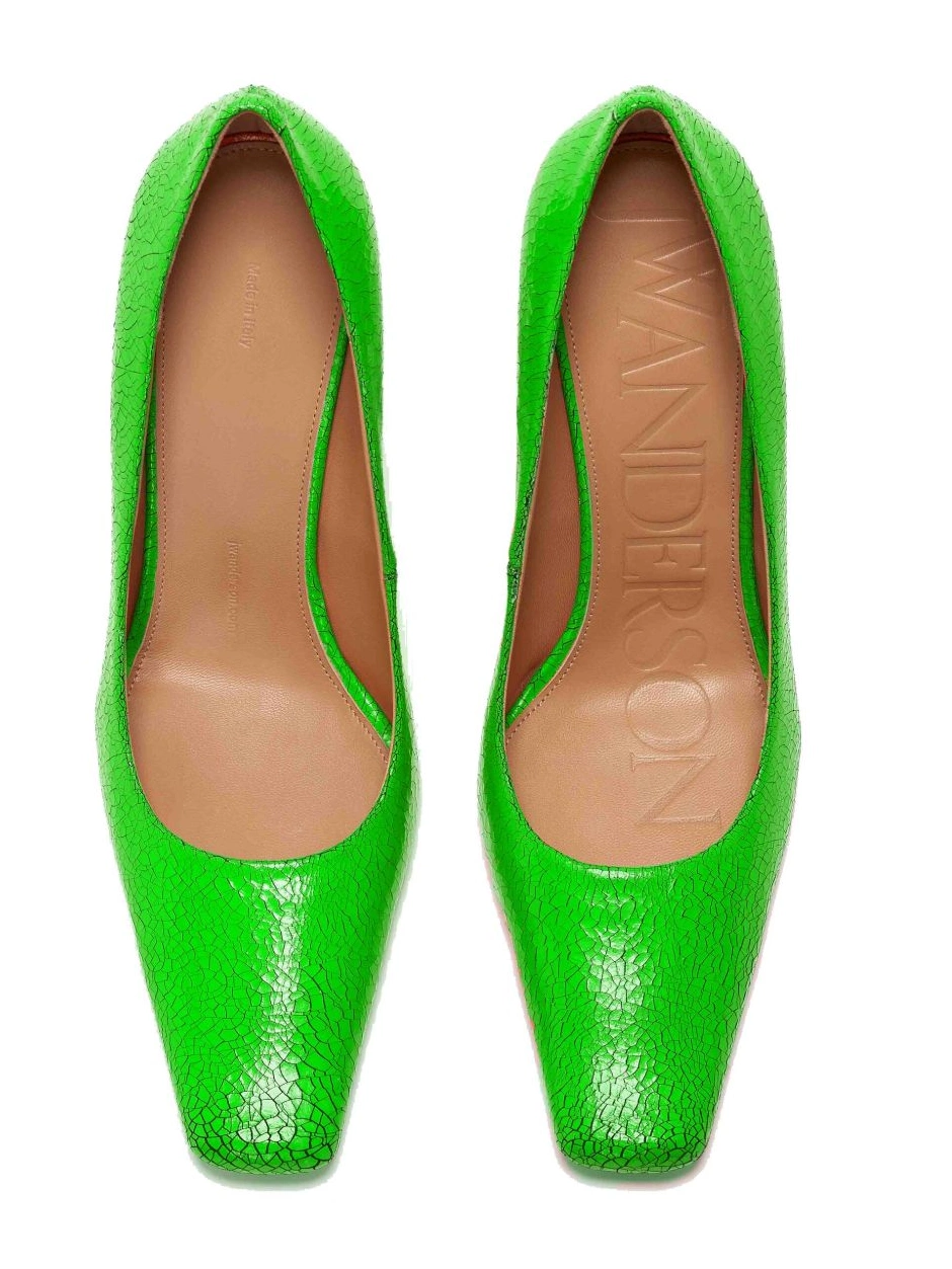 Affordable pumps Women JW Anderson JW leather Bubble Heel 0502